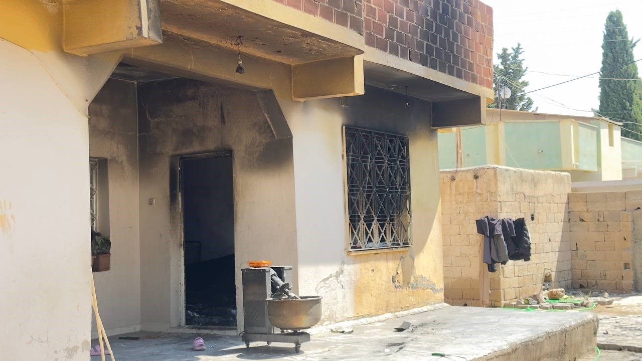 Şanlıurfa’da bir ayda 2 defa yanan evin sırrı çözülemiyor