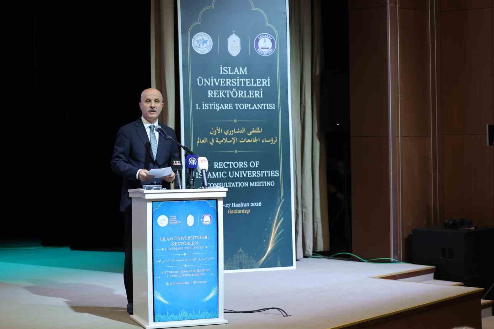 İslam dünyası üniversitelerine ittifak çağrısı