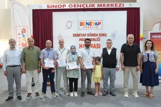 Sinop’ta geleceği şekillendiren gençler sahneye çıktı