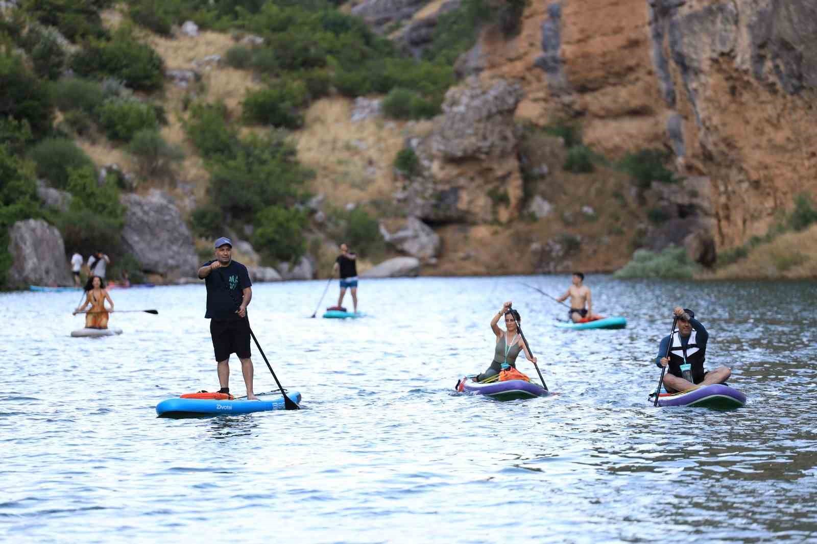 Takoran Vadisi su sporlarının yeni gözdesi oldu