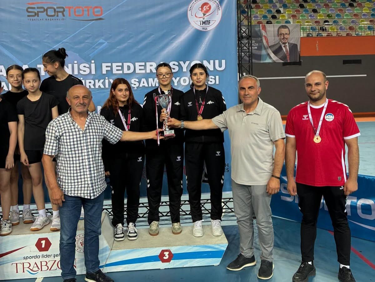 Kayseri Spor A.Ş Kadın Masa Tenisi Takımı 3. Lig’e yükseldi