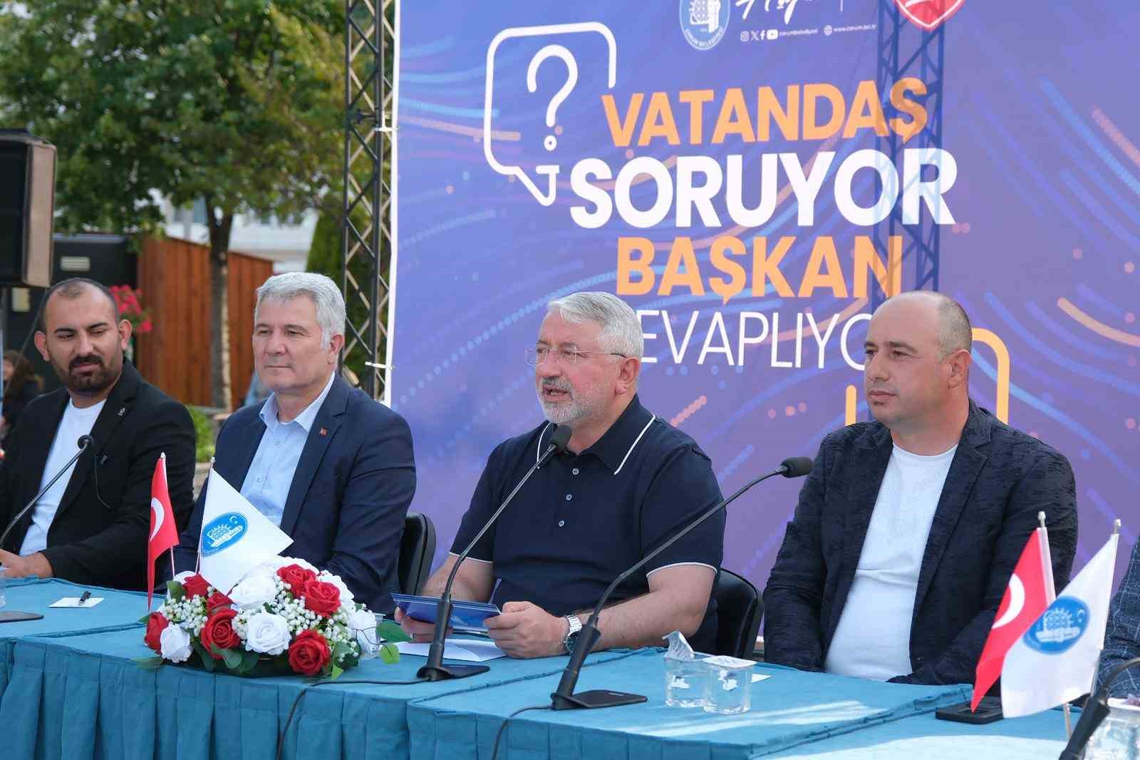 Başkan Aşgın: "17 mahallemize adalet neyi gerektiriyorsa o anlayışla hizmet ediyoruz"