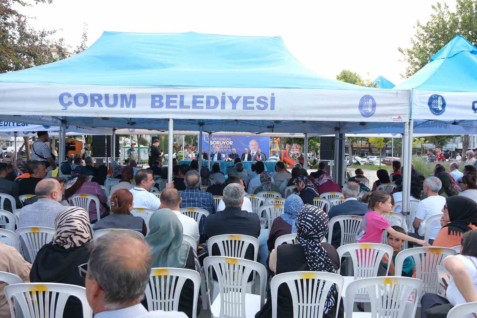 Başkan Aşgın: "17 mahallemize adalet neyi gerektiriyorsa o anlayışla hizmet ediyoruz"