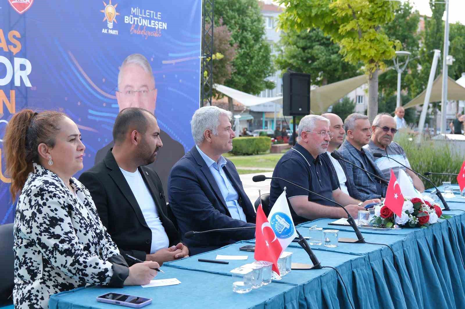 Başkan Aşgın: "17 mahallemize adalet neyi gerektiriyorsa o anlayışla hizmet ediyoruz"