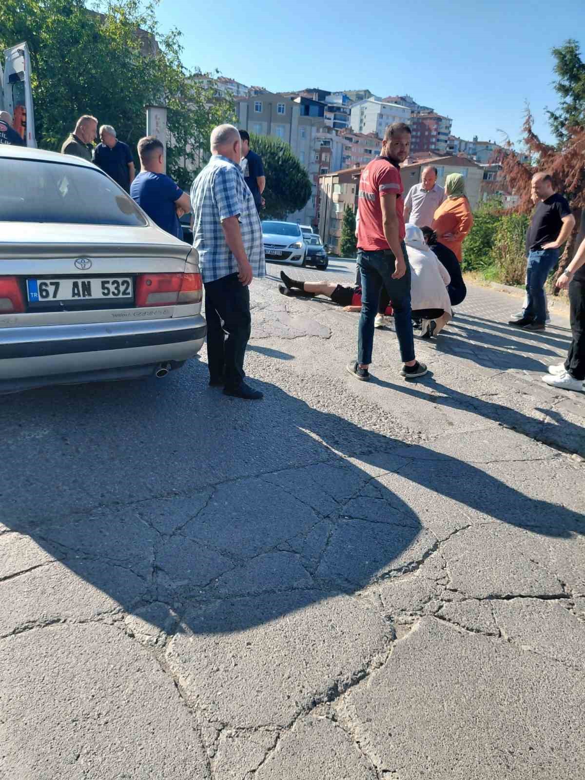 Otomobilin çarptığı çocuk yaralandı