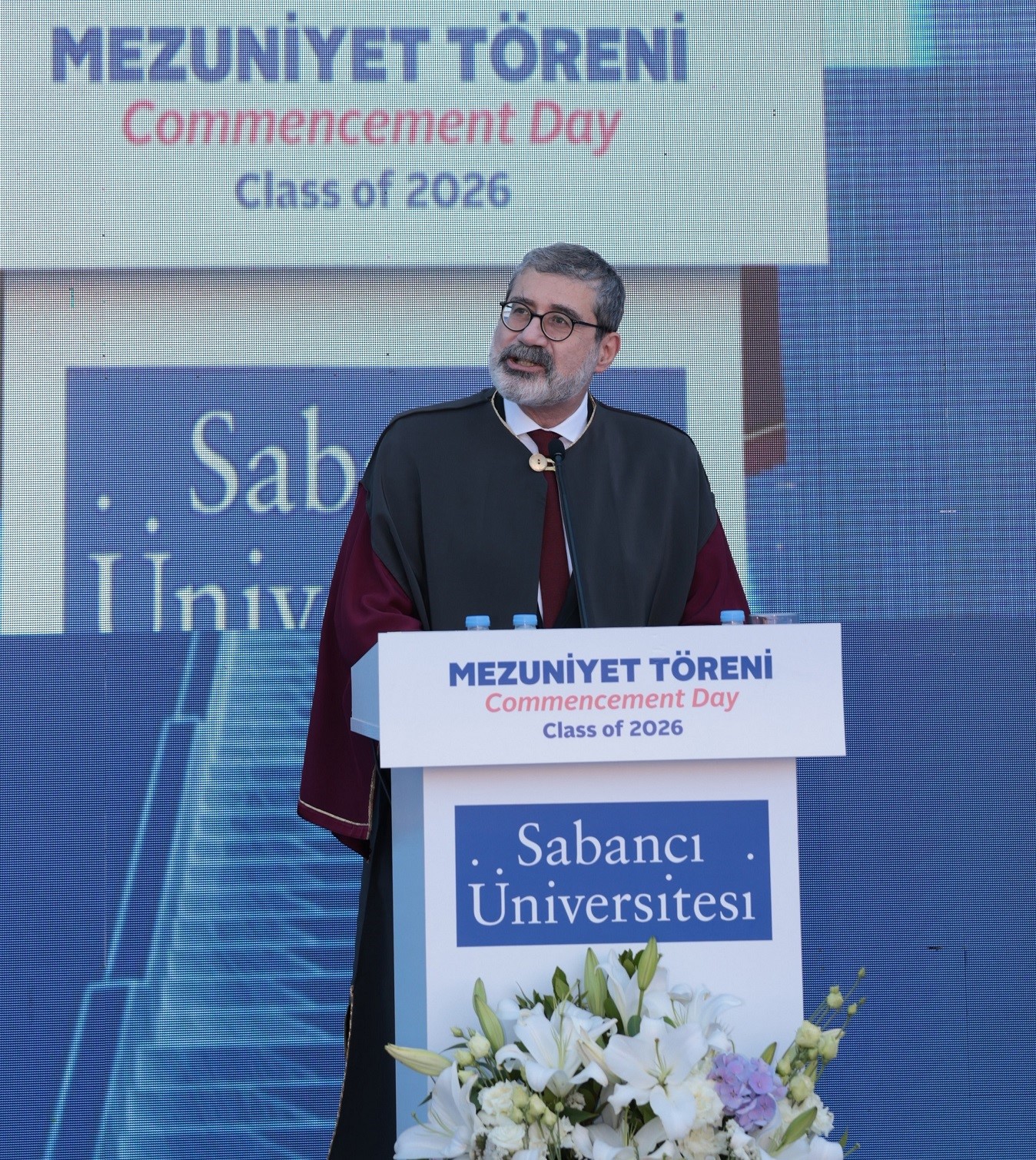 Sabancı Üniversitesi’nin 24. dönem lisans ve 27. dönem lisansüstü mezuniyet töreni gerçekleşti