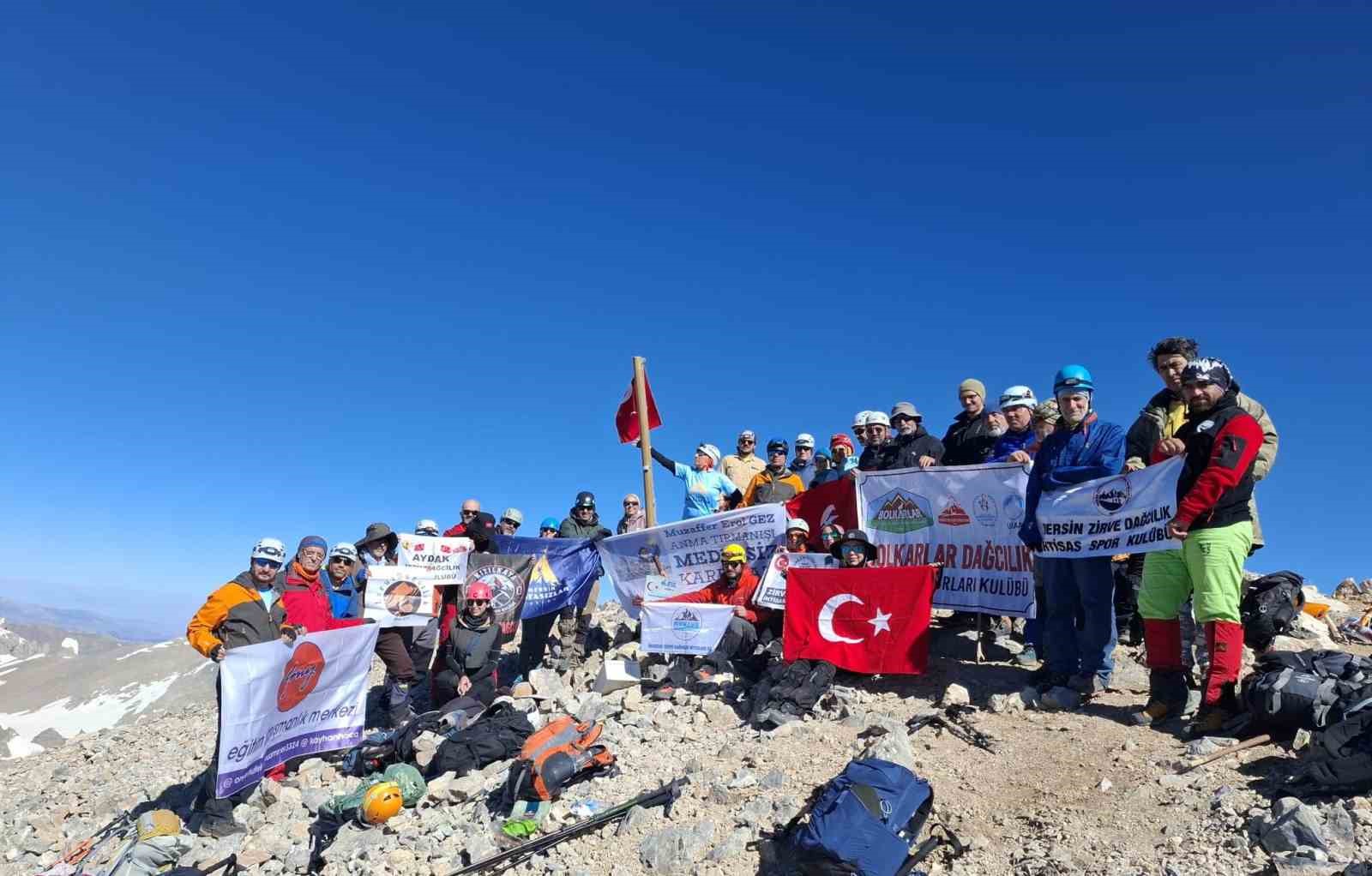20. Medetsiz Anma Tırmanışı başarıyla tamamlandı
