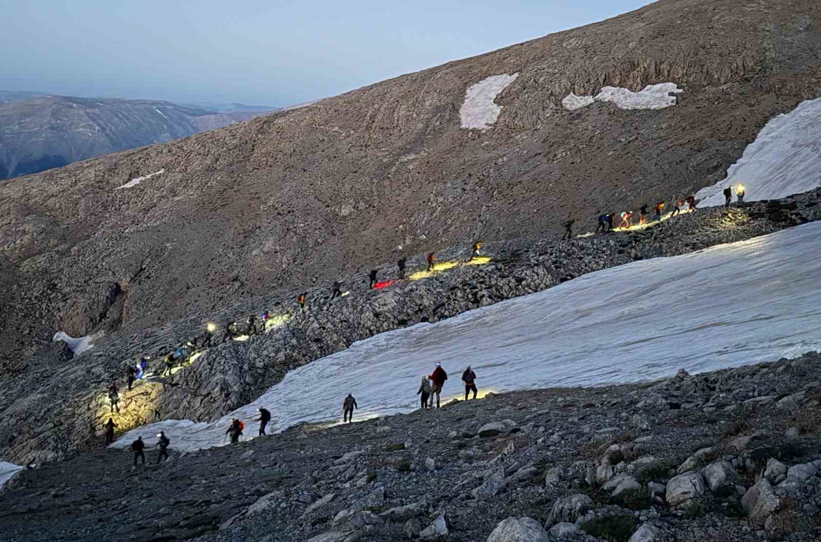 20. Medetsiz Anma Tırmanışı başarıyla tamamlandı