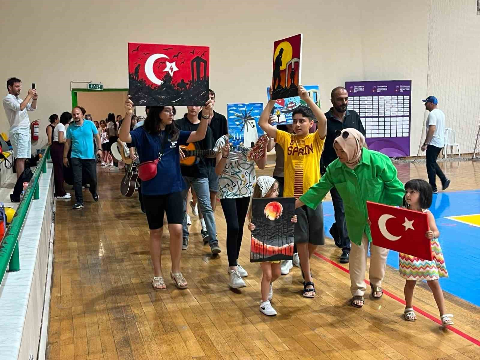 Burhaniye’de Yaz Spor Okulları törenle açıldı