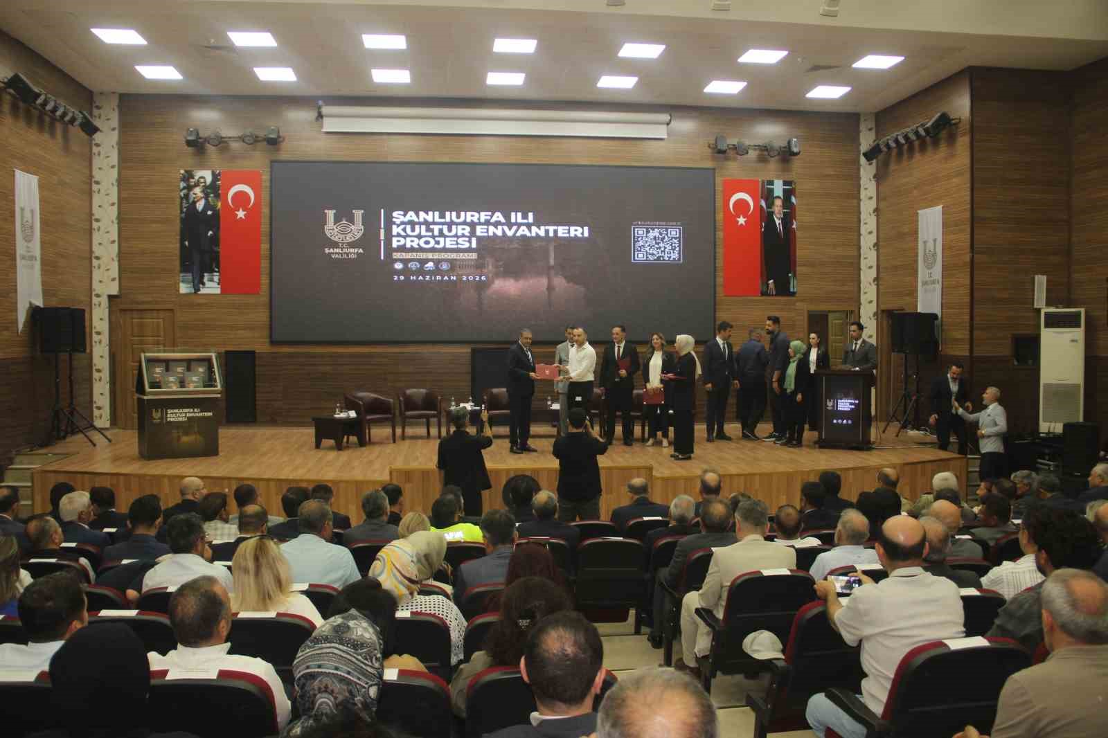 Tarih kenti Şanlıurfa’da Kültür Envanteri Projesi tamamlandı