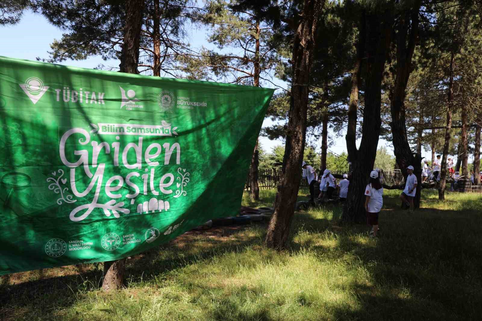 Bilim Samsun’la Griden Yeşile Projesi başladı