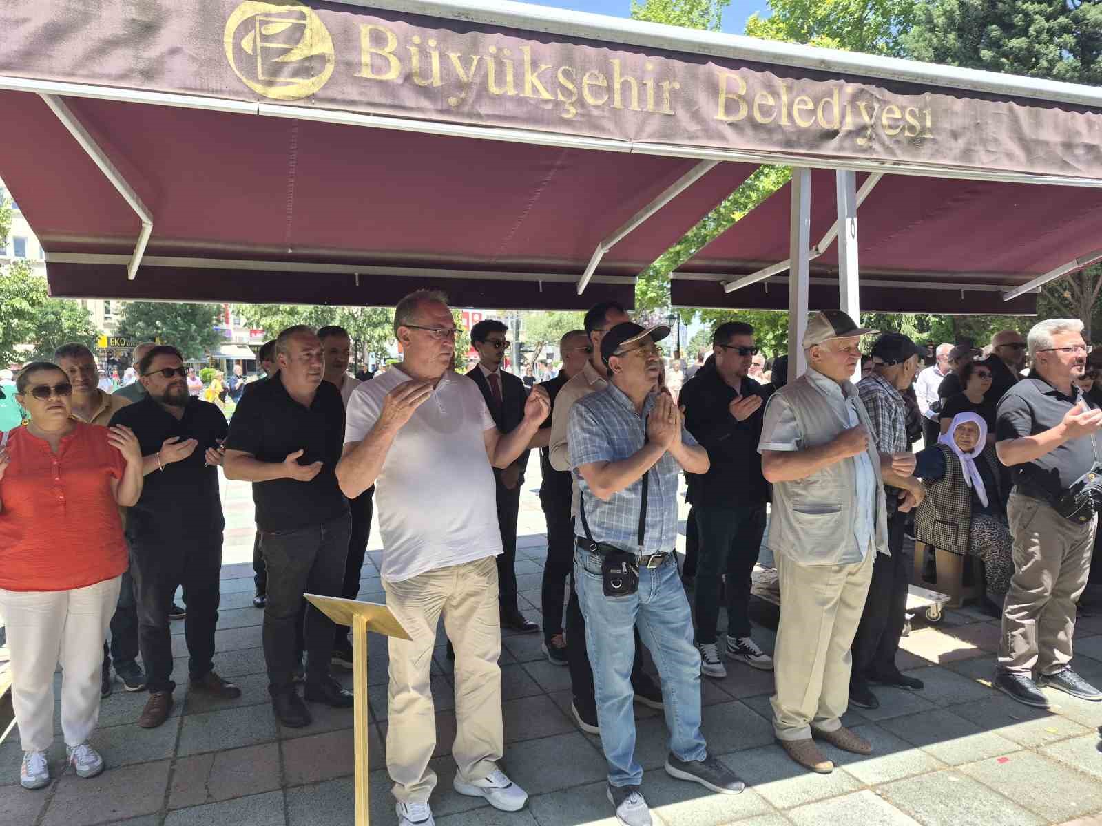 Emekli Tümgeneral Fazıl Aydınmakina son yolculuğuna uğurladı