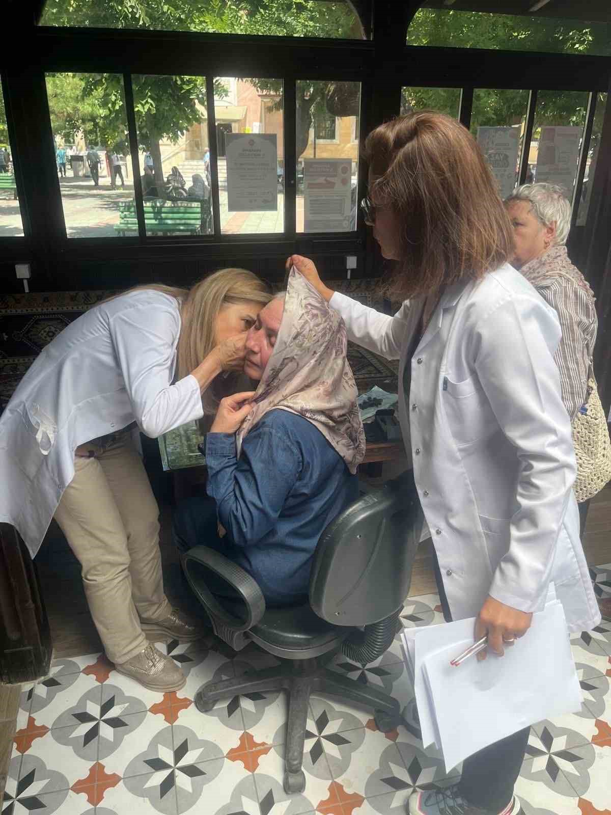 Eskişehir’de yaşlılara yönelik işitme taraması