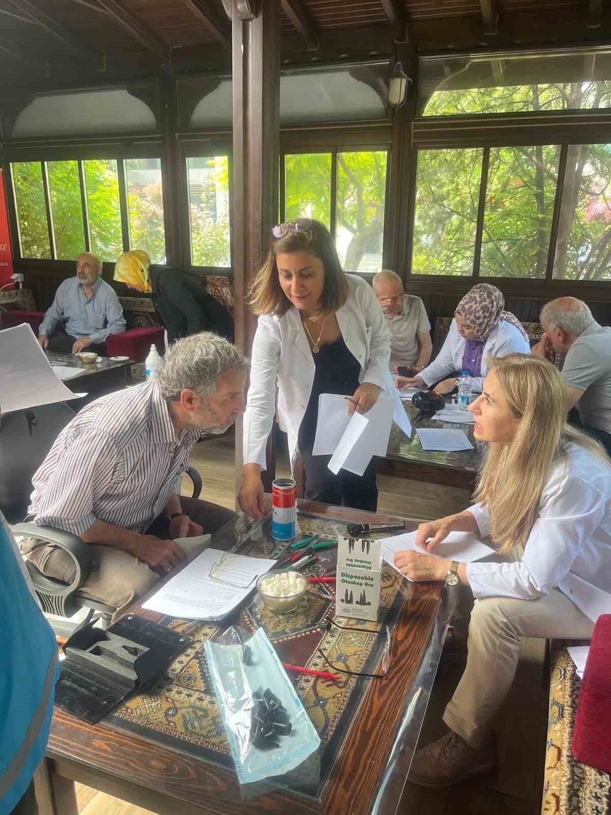 Eskişehir’de yaşlılara yönelik işitme taraması
