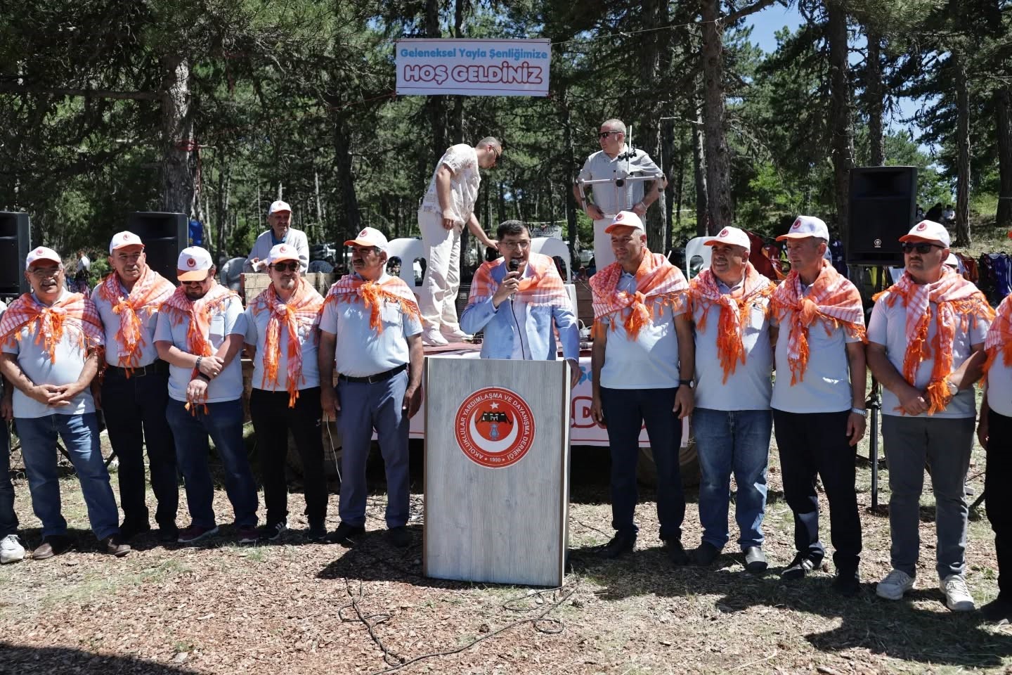 Eyüp Kahveci, Akoluk Köyü Yayla Şenliği’nde vatandaşlarla buluştu