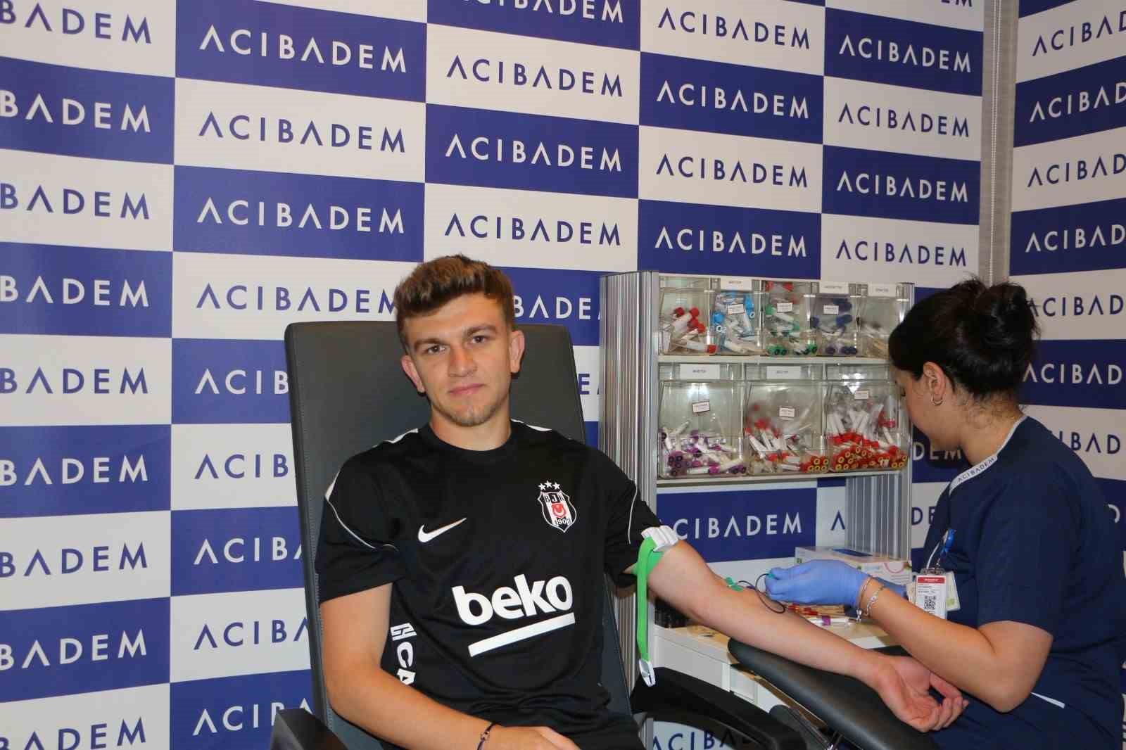 Beşiktaş’ta sağlık kontrolleri devam ediyor