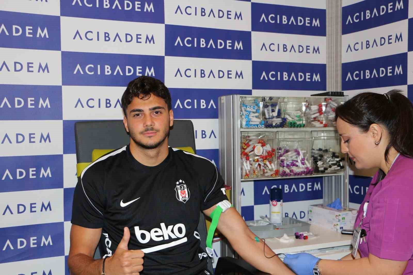 Beşiktaş’ta sağlık kontrolleri devam ediyor