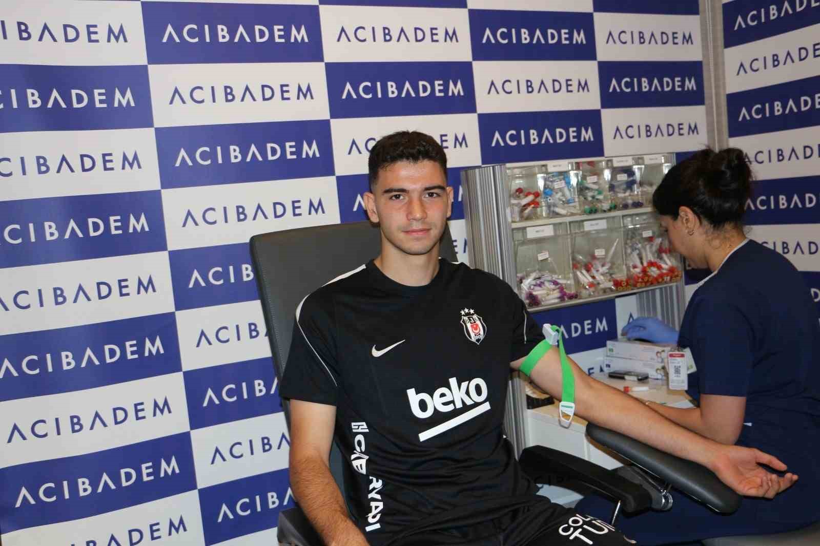 Beşiktaş’ta sağlık kontrolleri devam ediyor