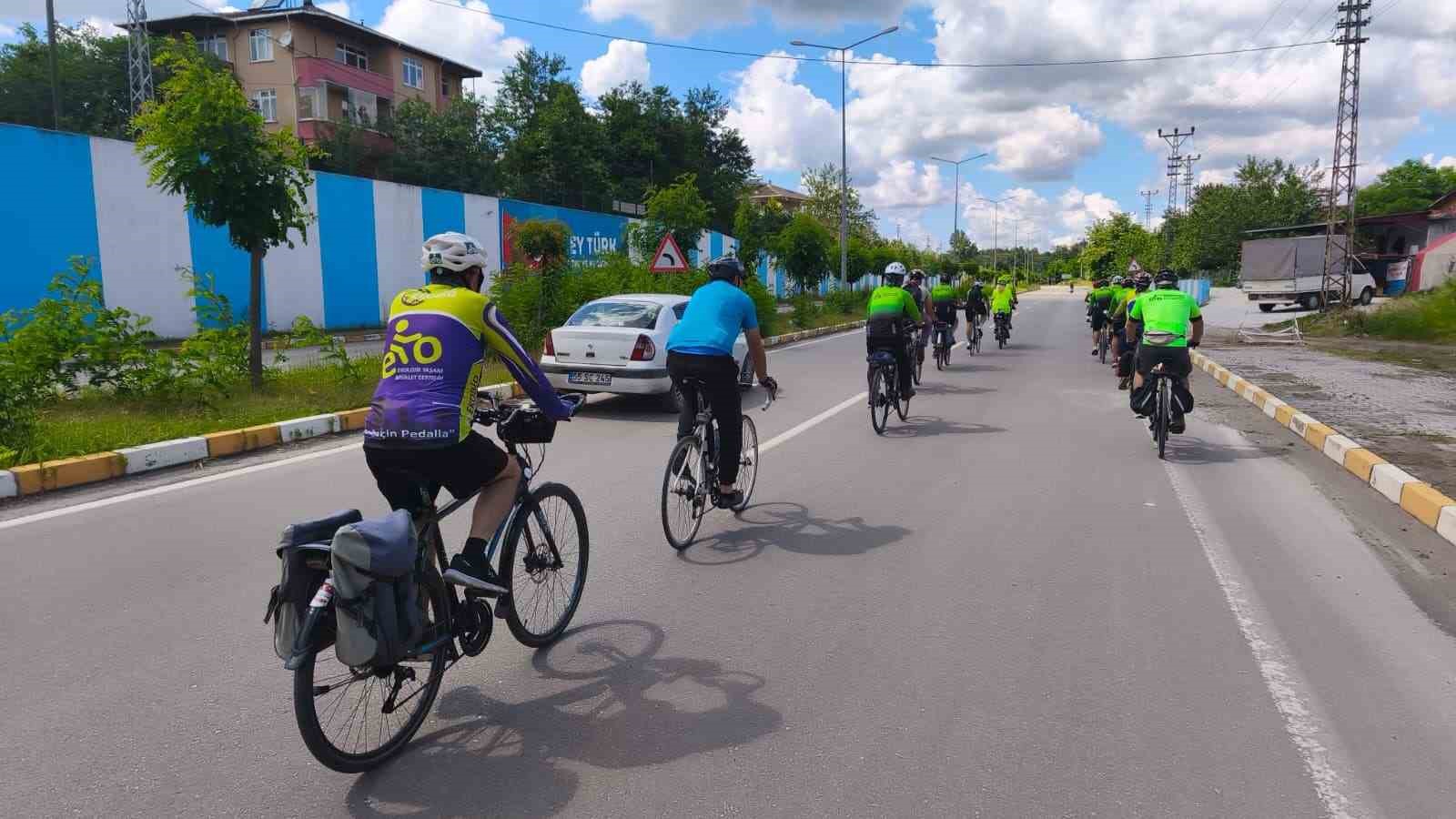 Samsun’da bisiklet turu seferberliği başlatıldı