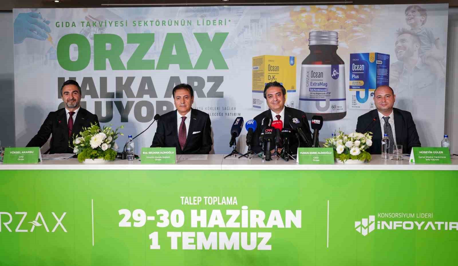 Orzax halka arz oluyor