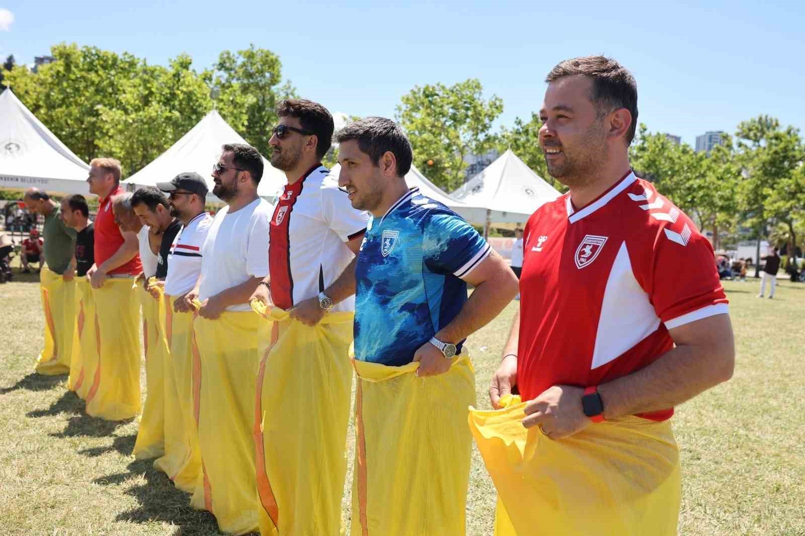 Samsun’da kırmızı-beyaz coşkusu
