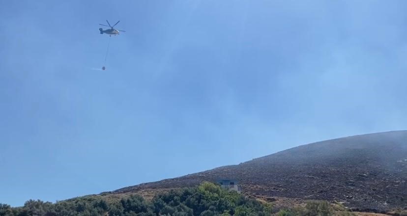 Hatay’da çıkan orman yangını büyümeden söndürüldü