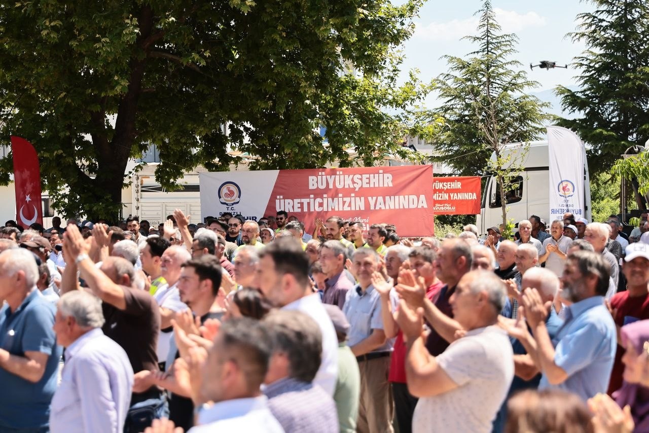 Denizli Büyükşehirin yem dağıtımında ikinci hafta başladı