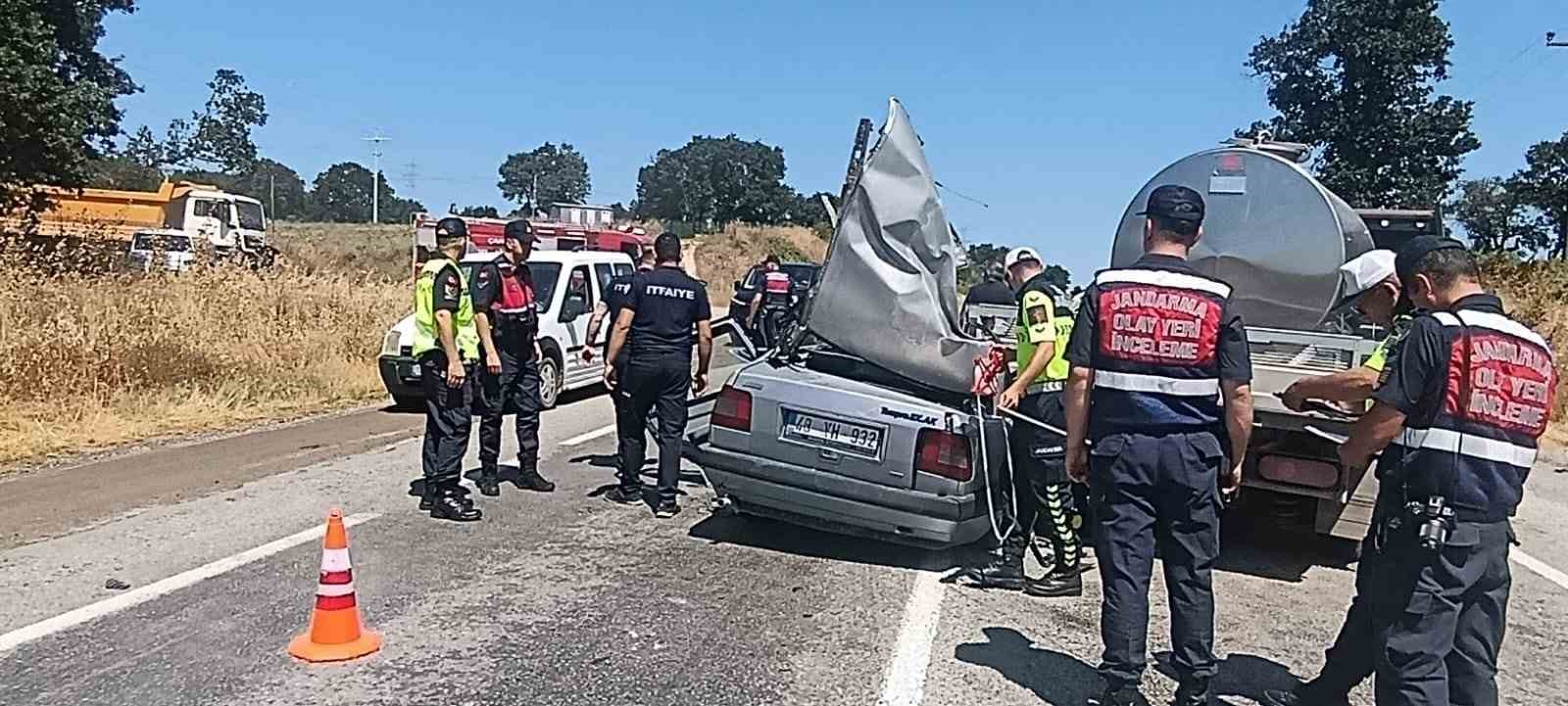 Çanakkale’de trafik kazası: 2’si ağır 4 yaralı