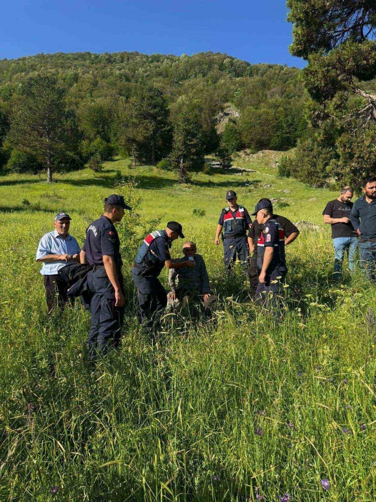 Kütahya’da kayıp yaşlı adam sağ olarak bulundu