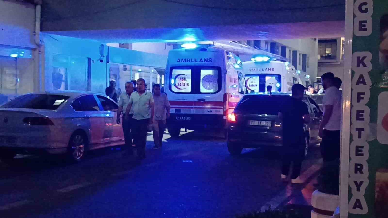 Batman’da aileler arasında silahlı kavga: 4 yaralı