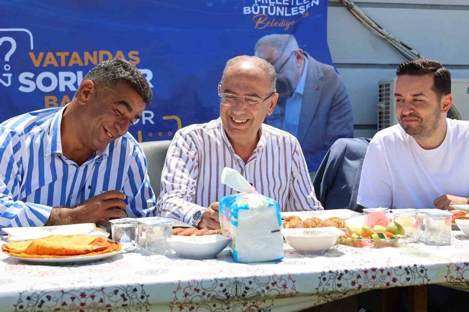 Başkan Yapar, Suvatlı Mahallesi’nde vatandaşlarla buluştu