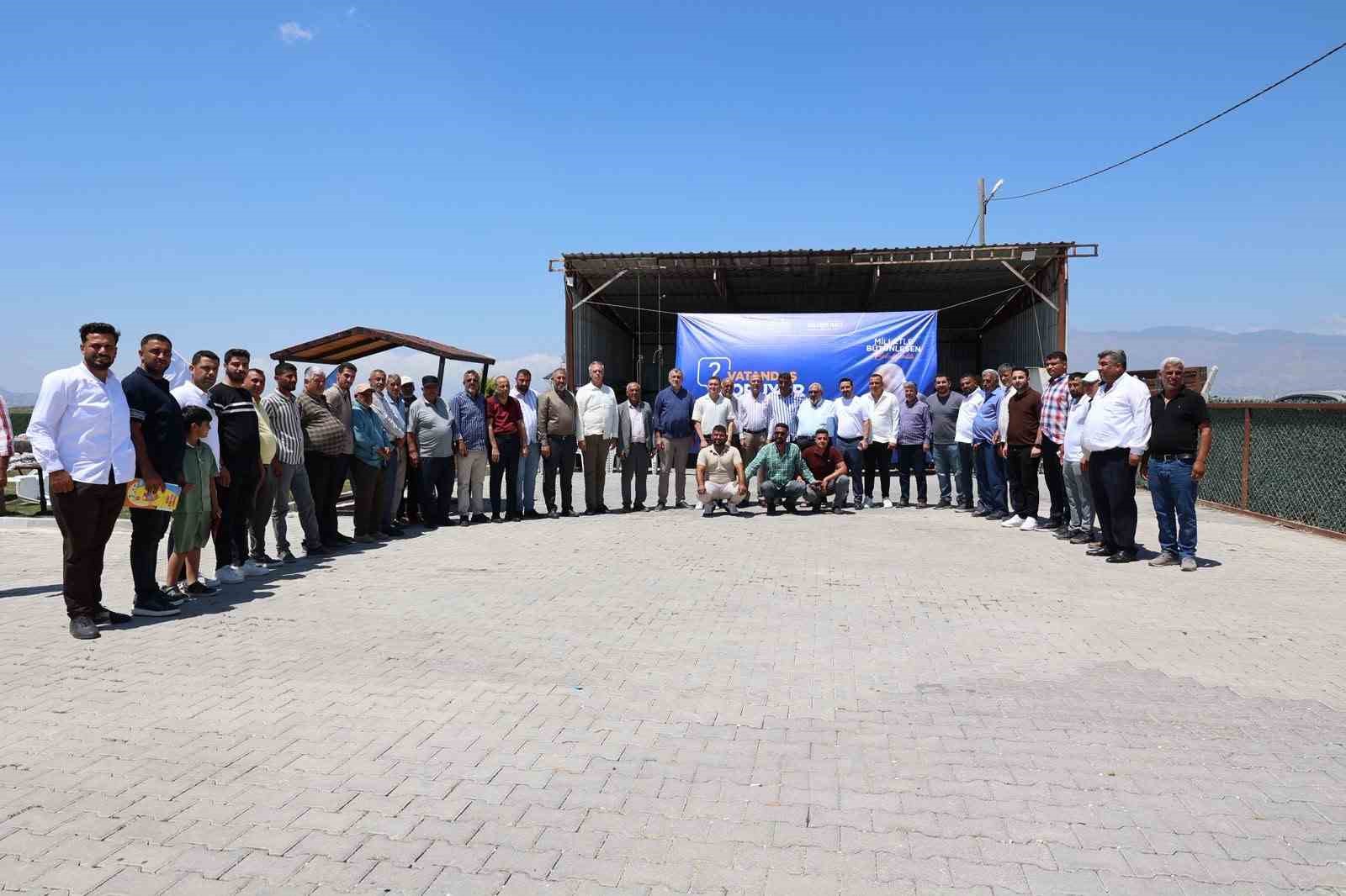 Başkan Yapar, Suvatlı Mahallesi’nde vatandaşlarla buluştu
