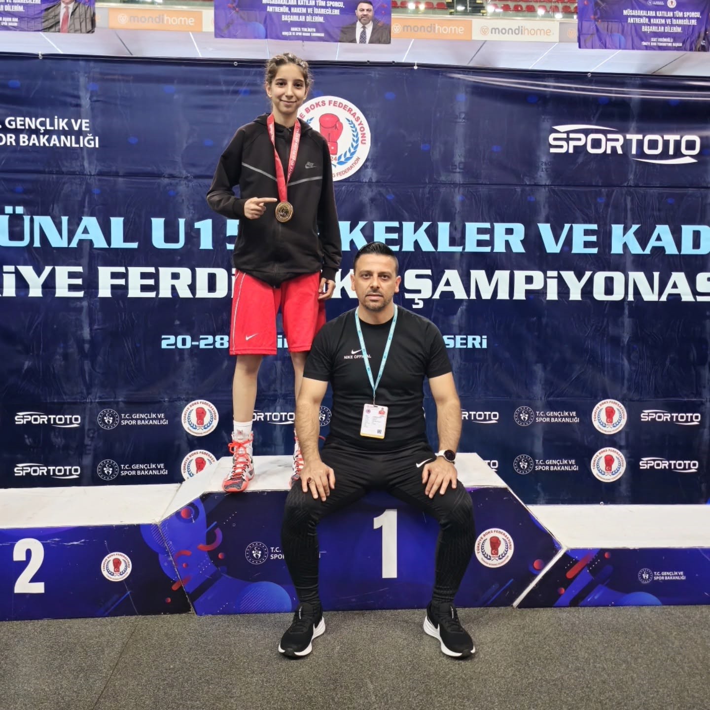 Aydınlı Yağmur, Türkiye şampiyonu oldu