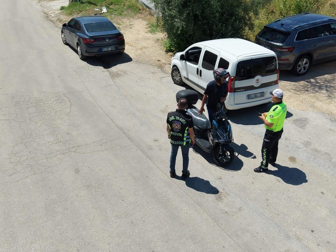 Bilecik’te 2 bin 75 motosiklet sürücüsü kontrolden geçti