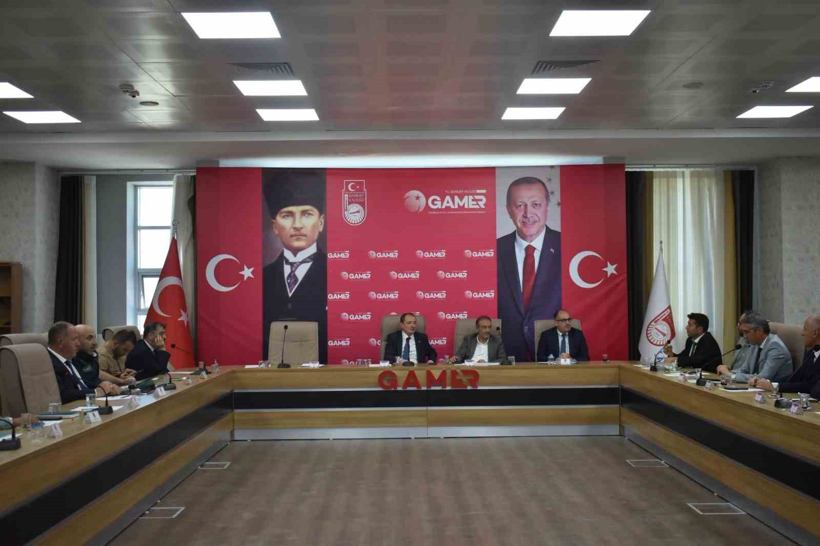 Bayburt’ta İl Su Kurulu Toplantısı gerçekleştirildi