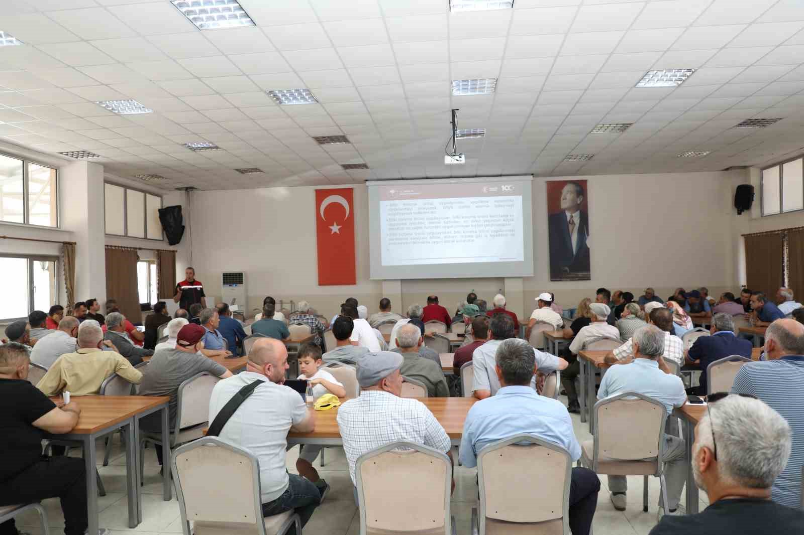 Eskişehir’de çiftçilere güvenli üretim eğitimi