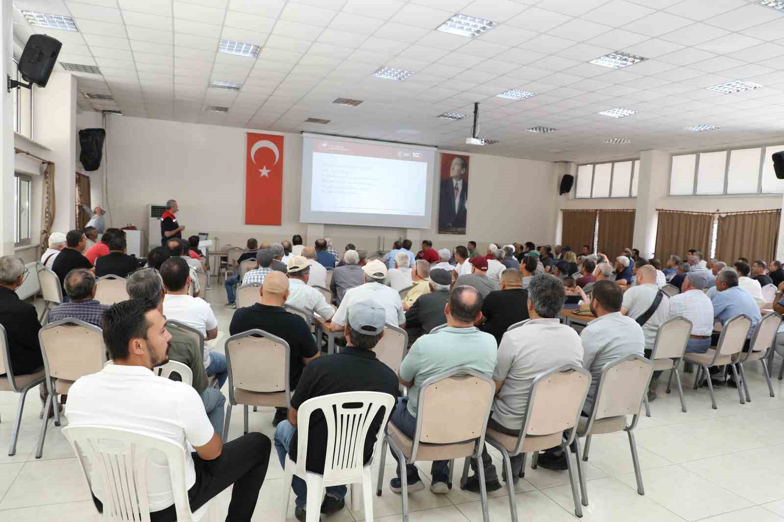 Eskişehir’de çiftçilere güvenli üretim eğitimi