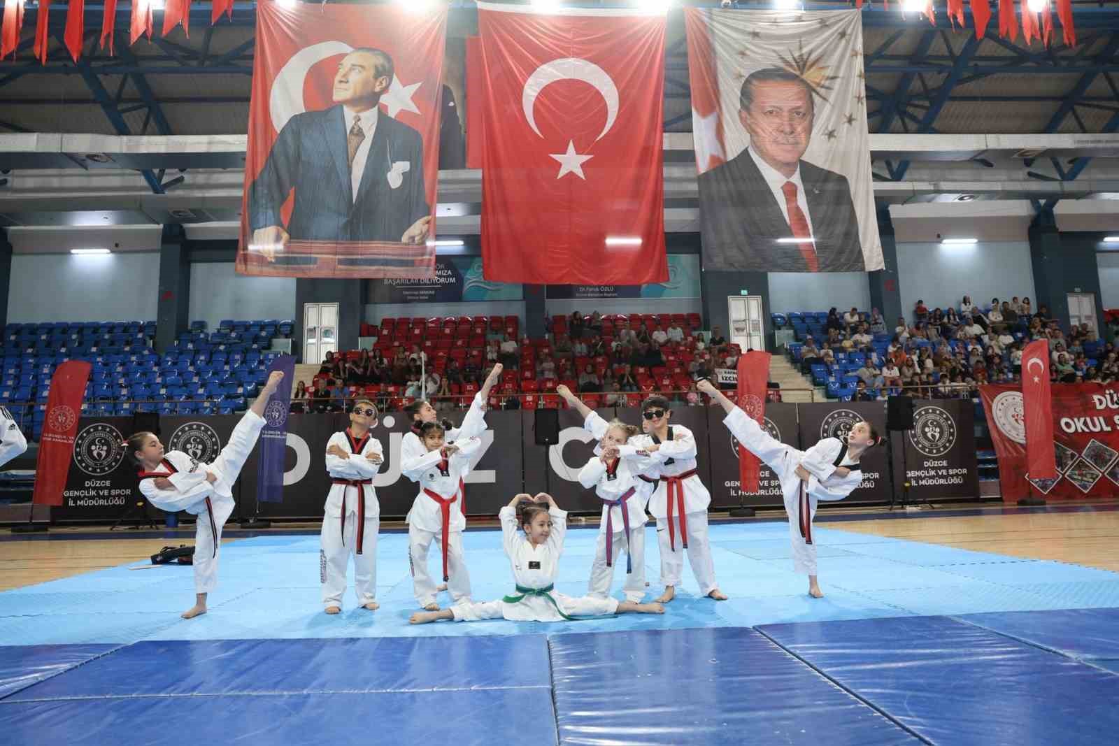 Düzce’de yaz spor okulları başladı