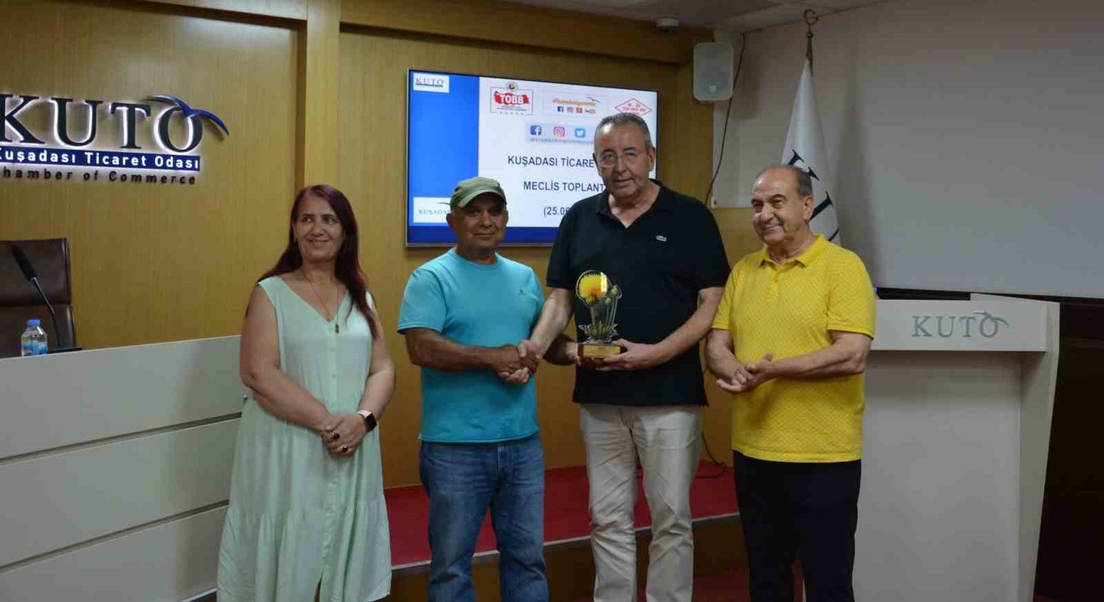 KUTO’dan EKODOSD’a teşekkür plaketi