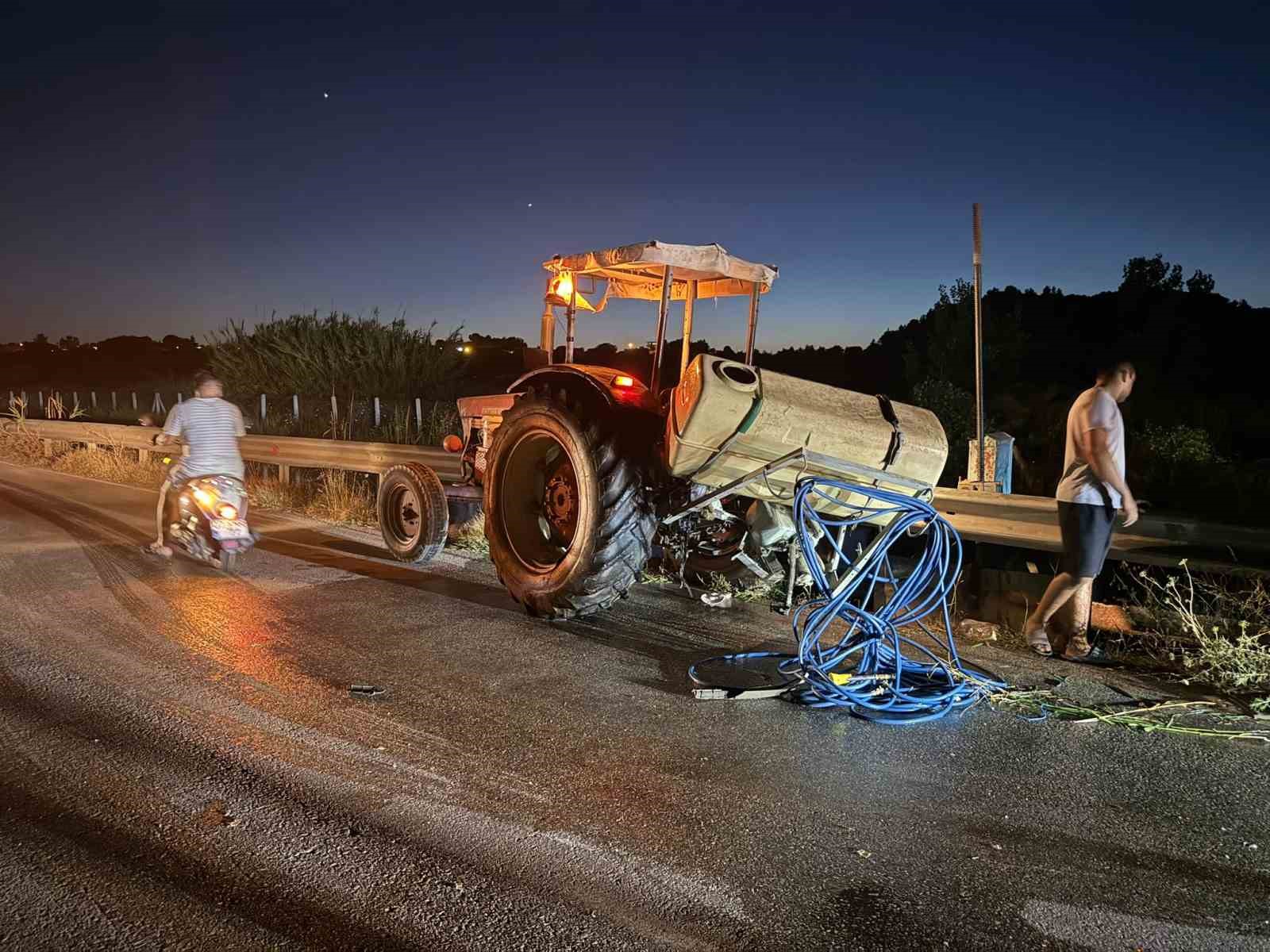 Antalya’da 3 aracın karıştığı zincirleme kaza: 1 yaralı