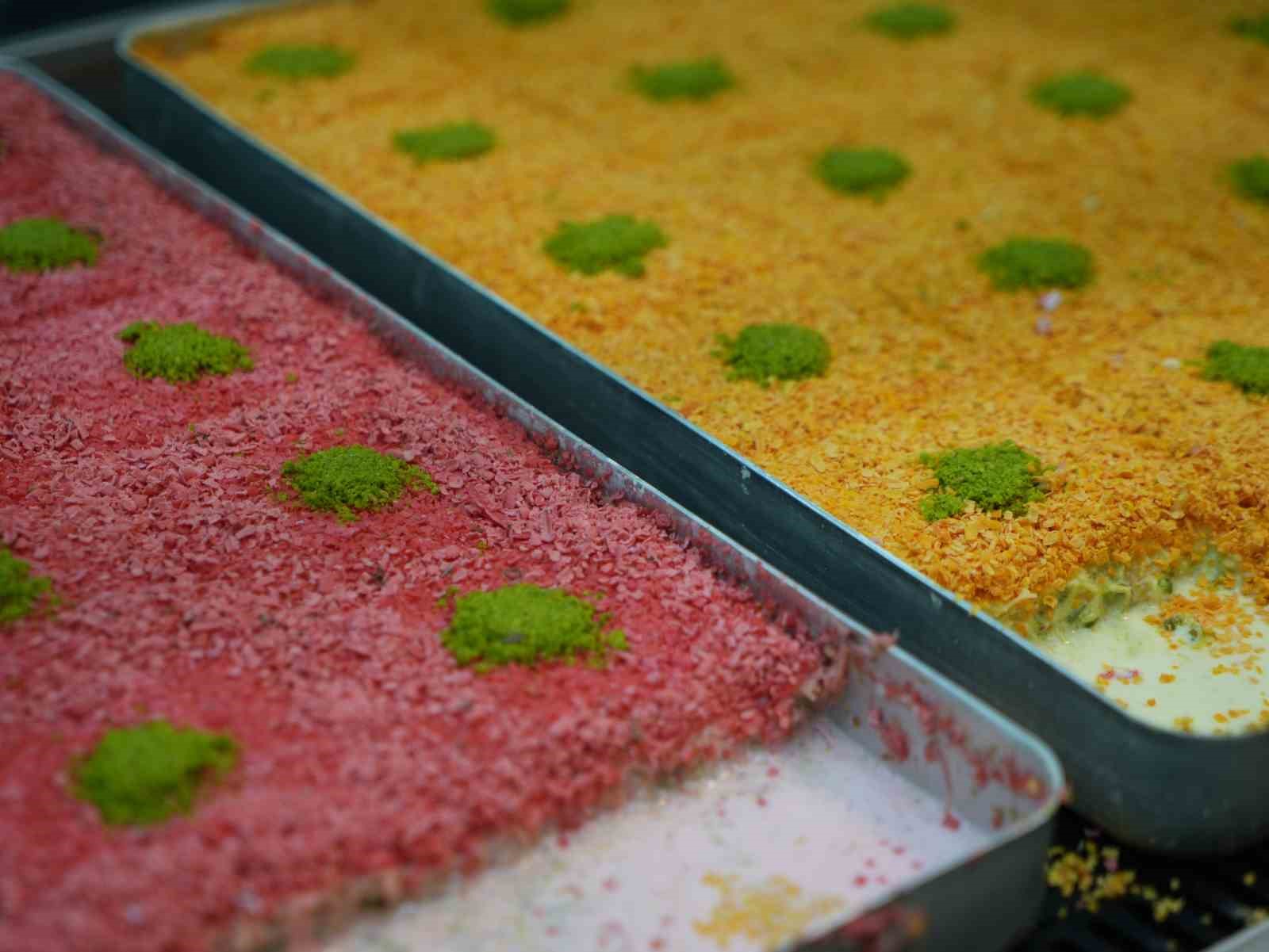 Soğuk baklavanın rakibi soğuk kadayıf yoğun ilgi görüyor