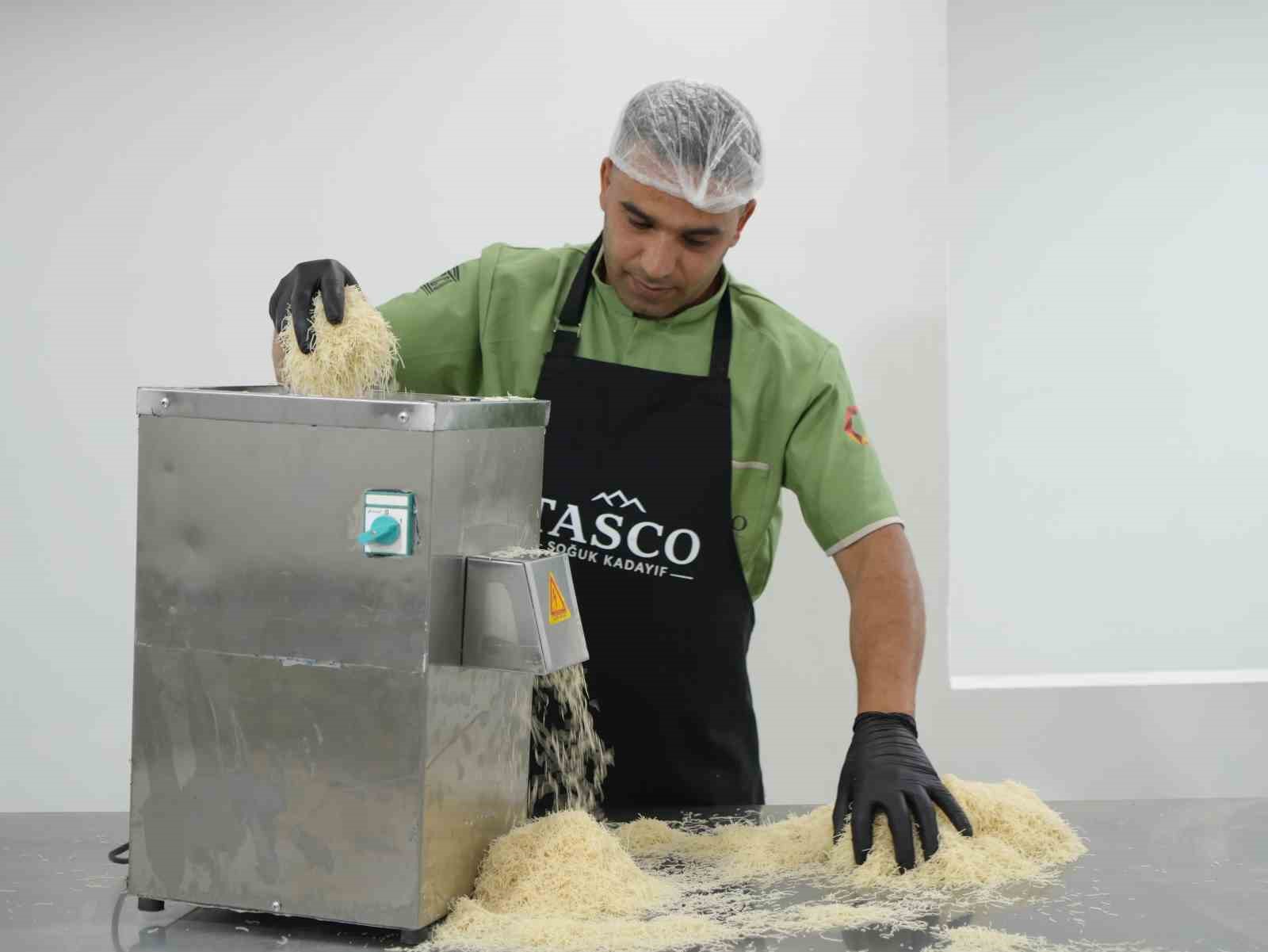 Soğuk baklavanın rakibi soğuk kadayıf yoğun ilgi görüyor