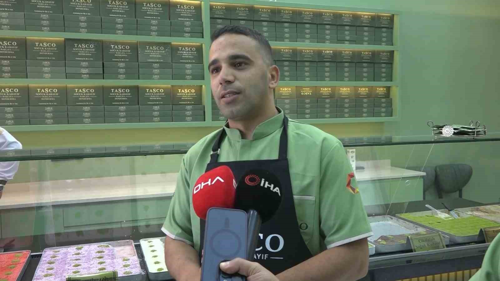 Soğuk baklavanın rakibi soğuk kadayıf yoğun ilgi görüyor