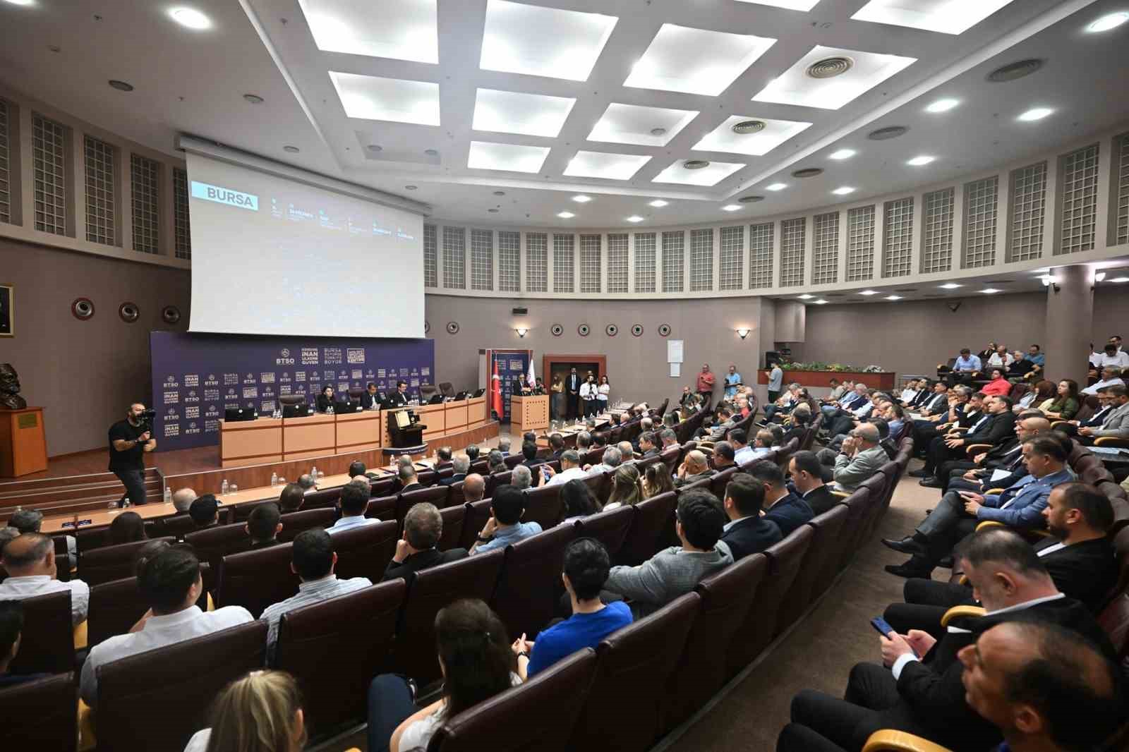 Savunma Sanayii Başkanı Prof. Dr. Görgün Bursa iş dünyasıyla buluştu