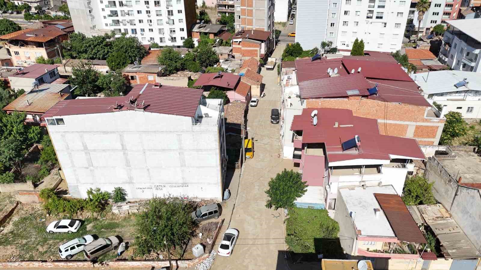 Nazilli Dumlupınar’da yol çalışması