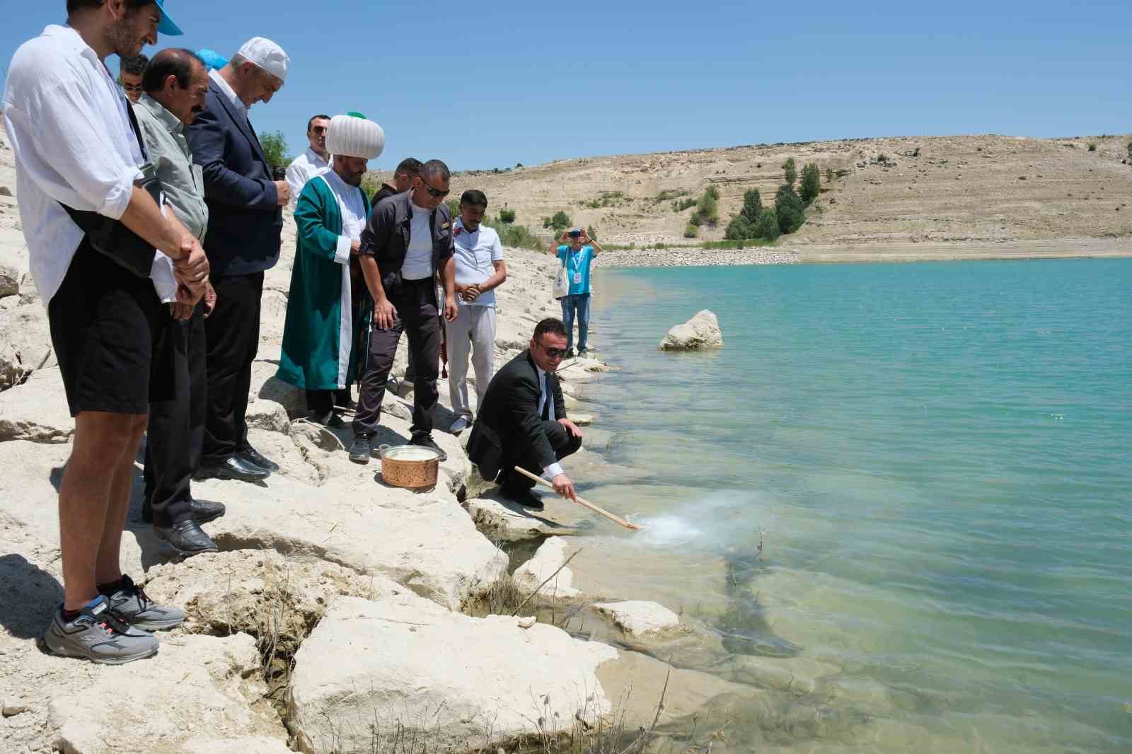 Geleneksel göle maya çalma etkinliği ile festival coşkusu başlıyor