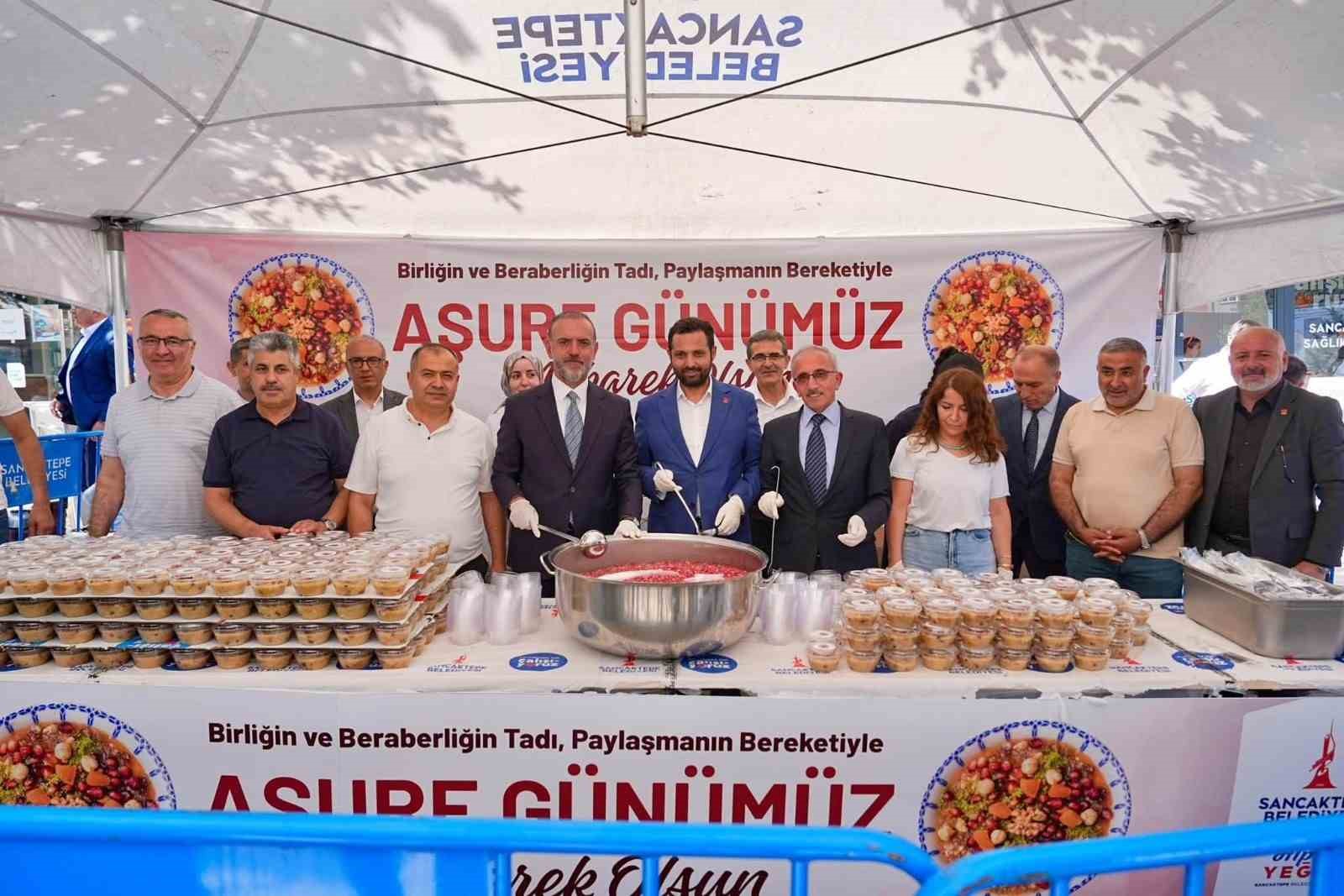 Sancaktepe’de Muharrem ayında aşure bereketi
