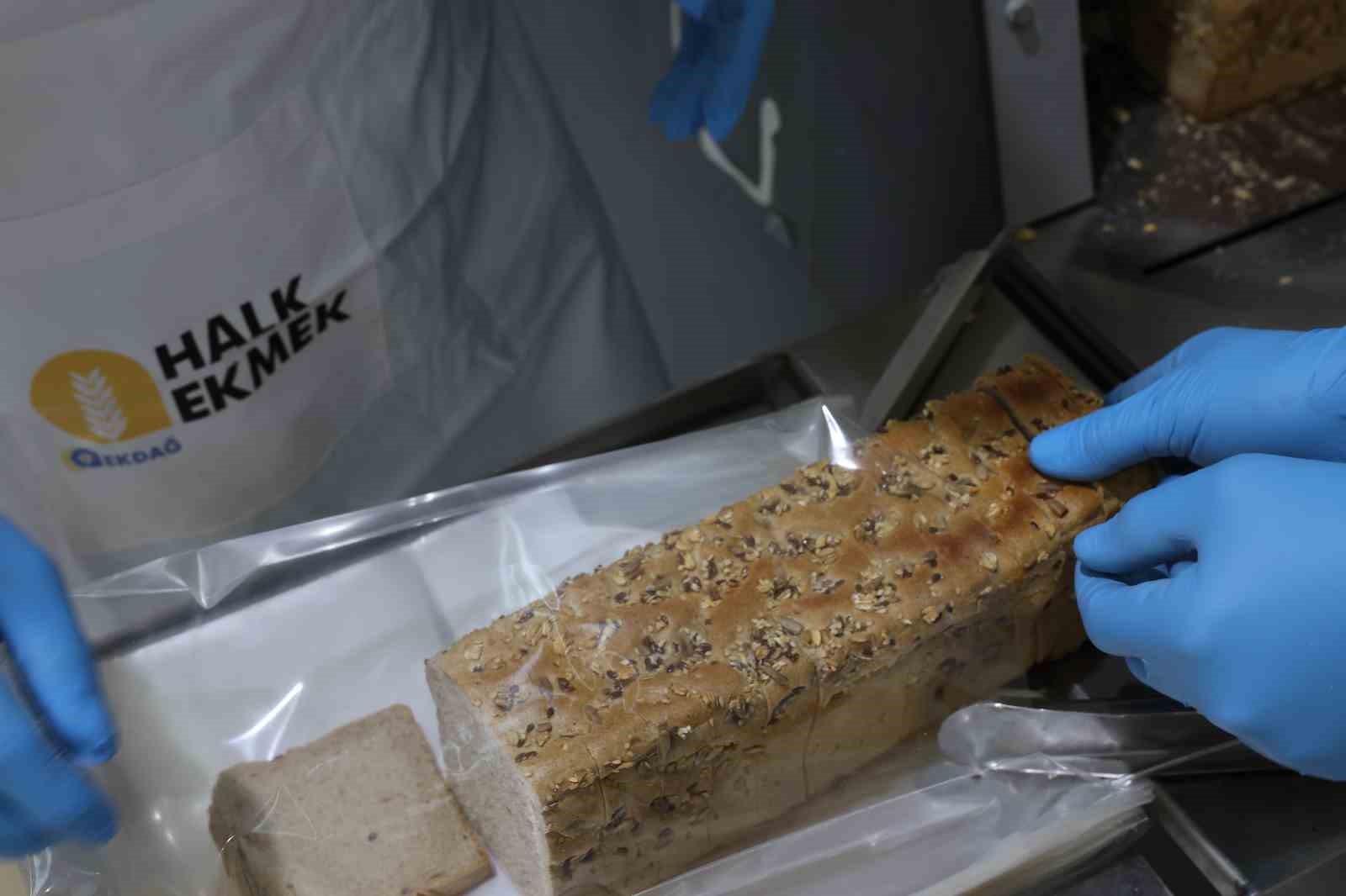 Halk Ekmek 4 yılda 30 milyon ekmek üretti