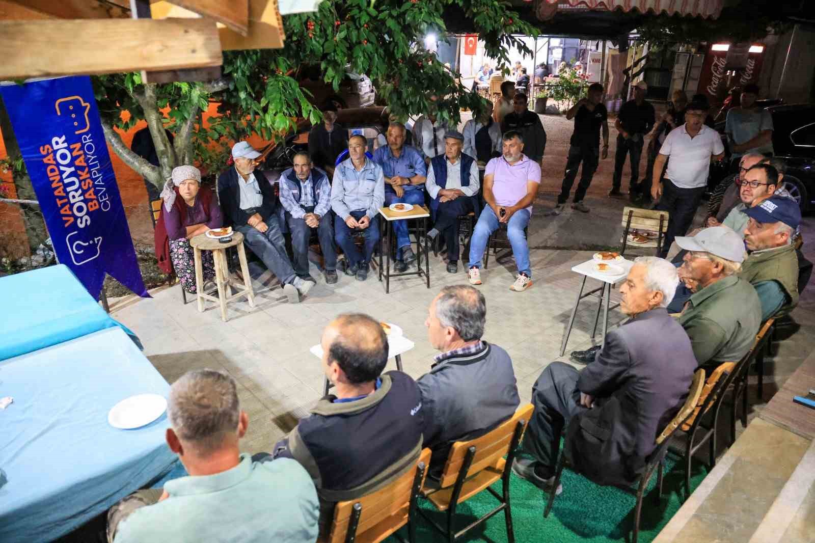 Başkan Arslan ‘Vatandaş Soruyor, Başkan Cevaplıyor’ buluşmalarını sürdürüyor