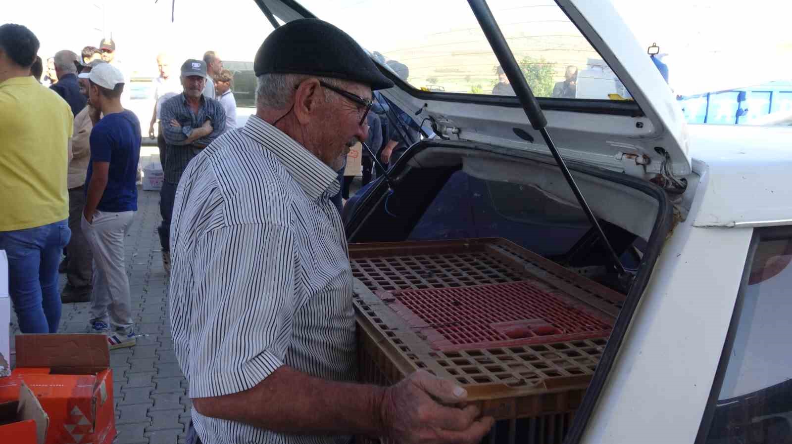 Gercüş’te 107 üreticiye yüzde 75 hibeli tavuk ve yem dağıtıldı